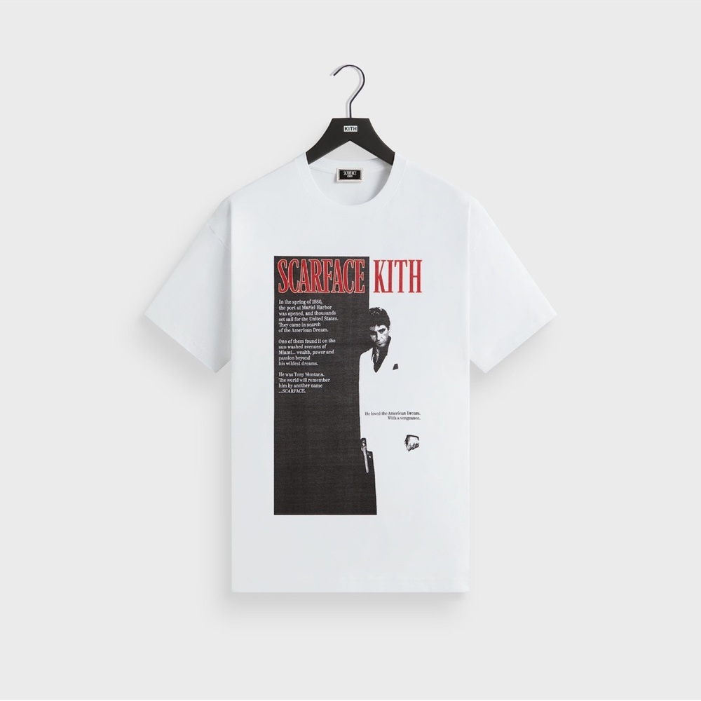 Kith for Scarface Film Poster Vintage Tee NWT